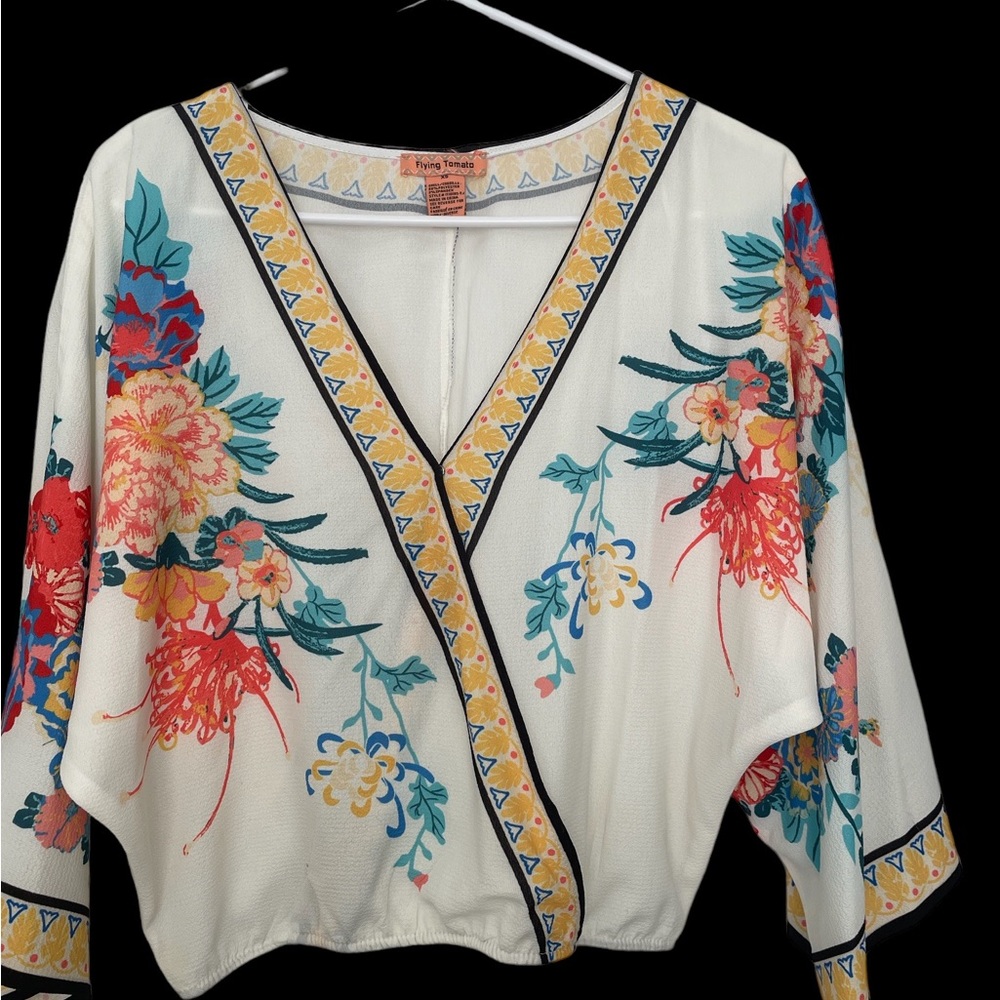 Floral blouse, Flying Tomato brand